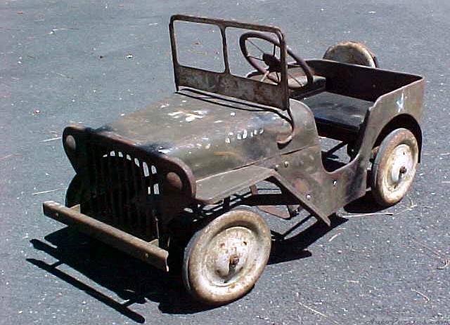 vintage push car